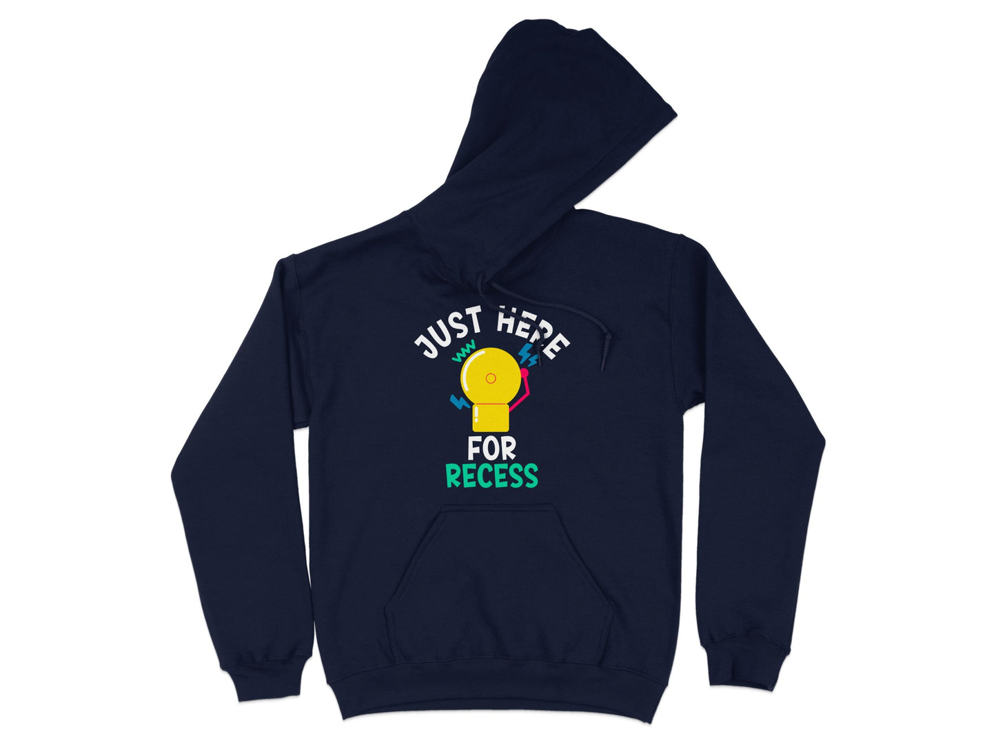 Just Here for Recess Funny Graphic Hoodie product