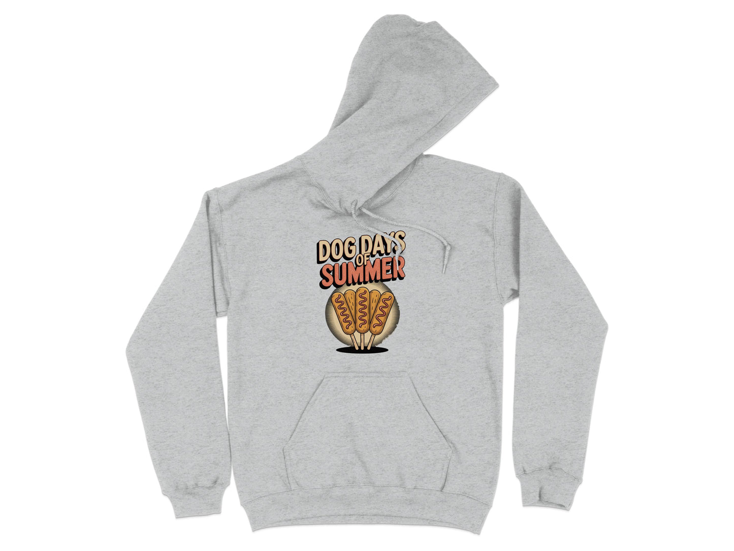 Dog Days of Summer Hotdog Graphic Hoodie product