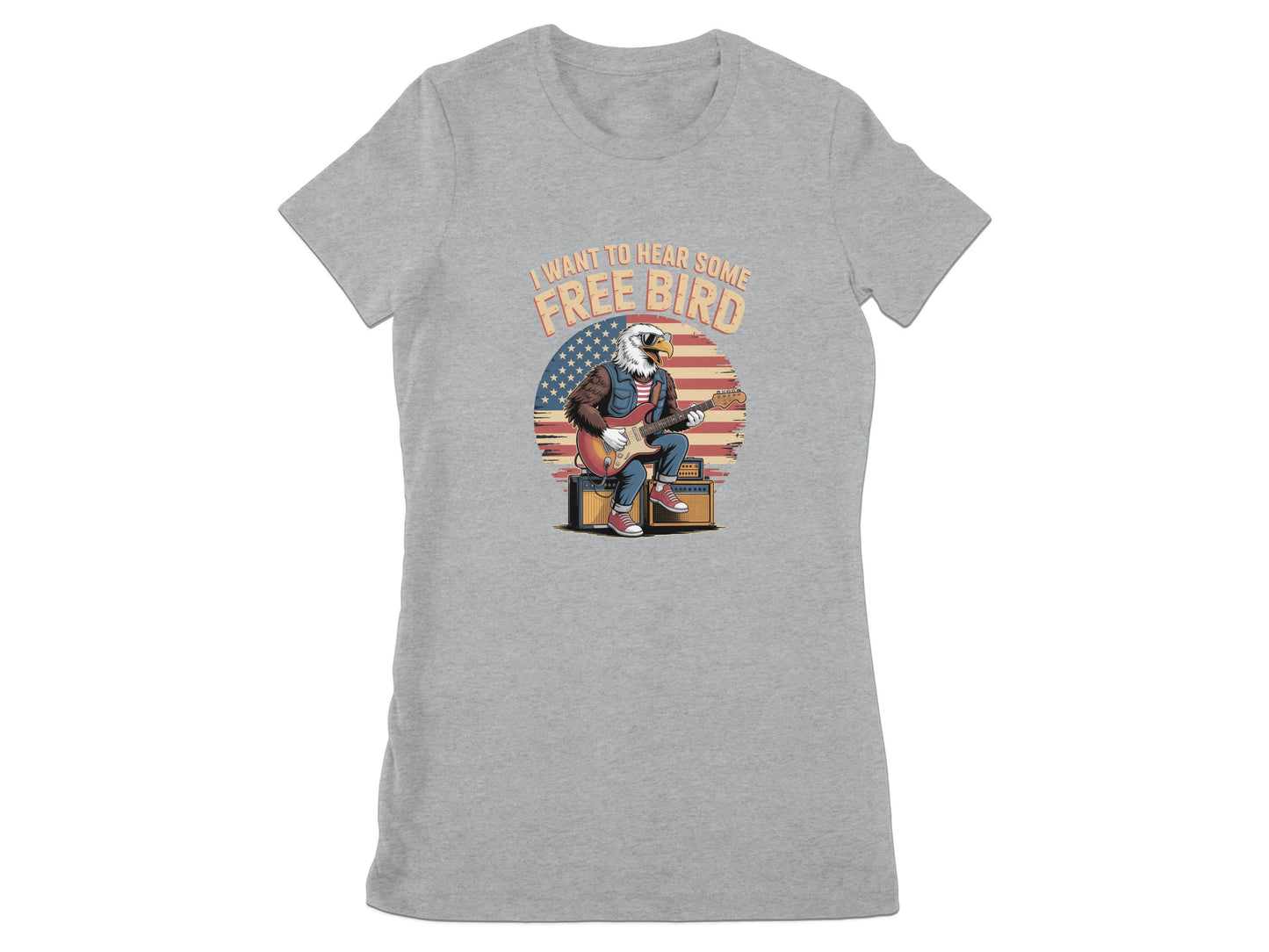 Funny Free Bird Playing Guitar