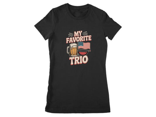 My Favorite Trio Graphic Women's T-shirt product type