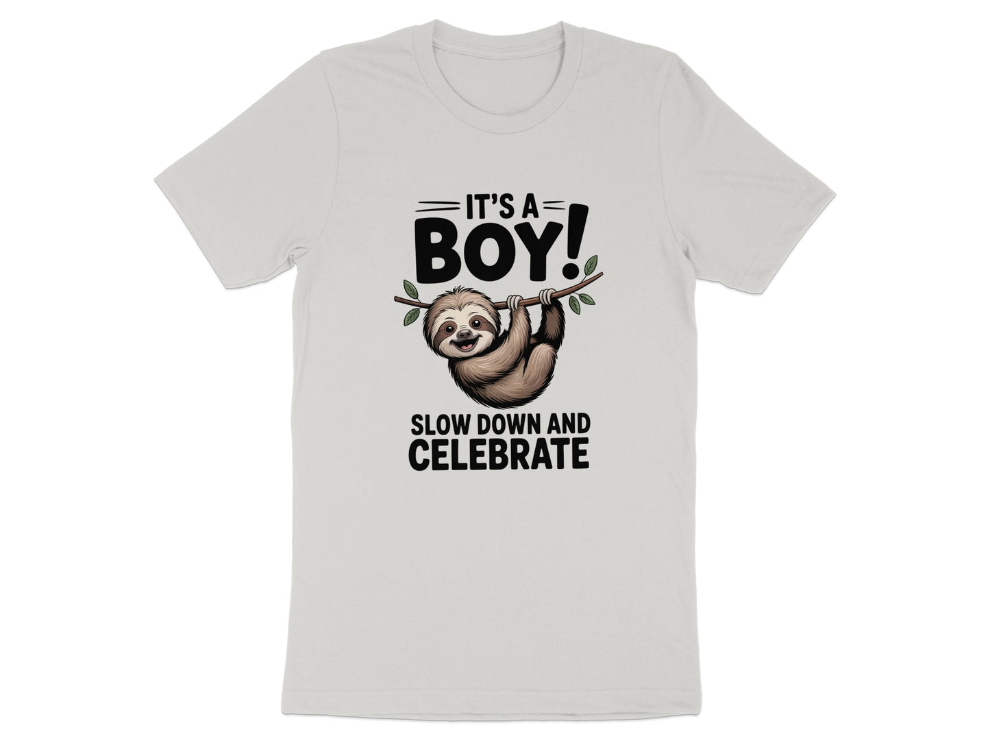 It's a Boy Slow Down and Celebrate Sloth product type
