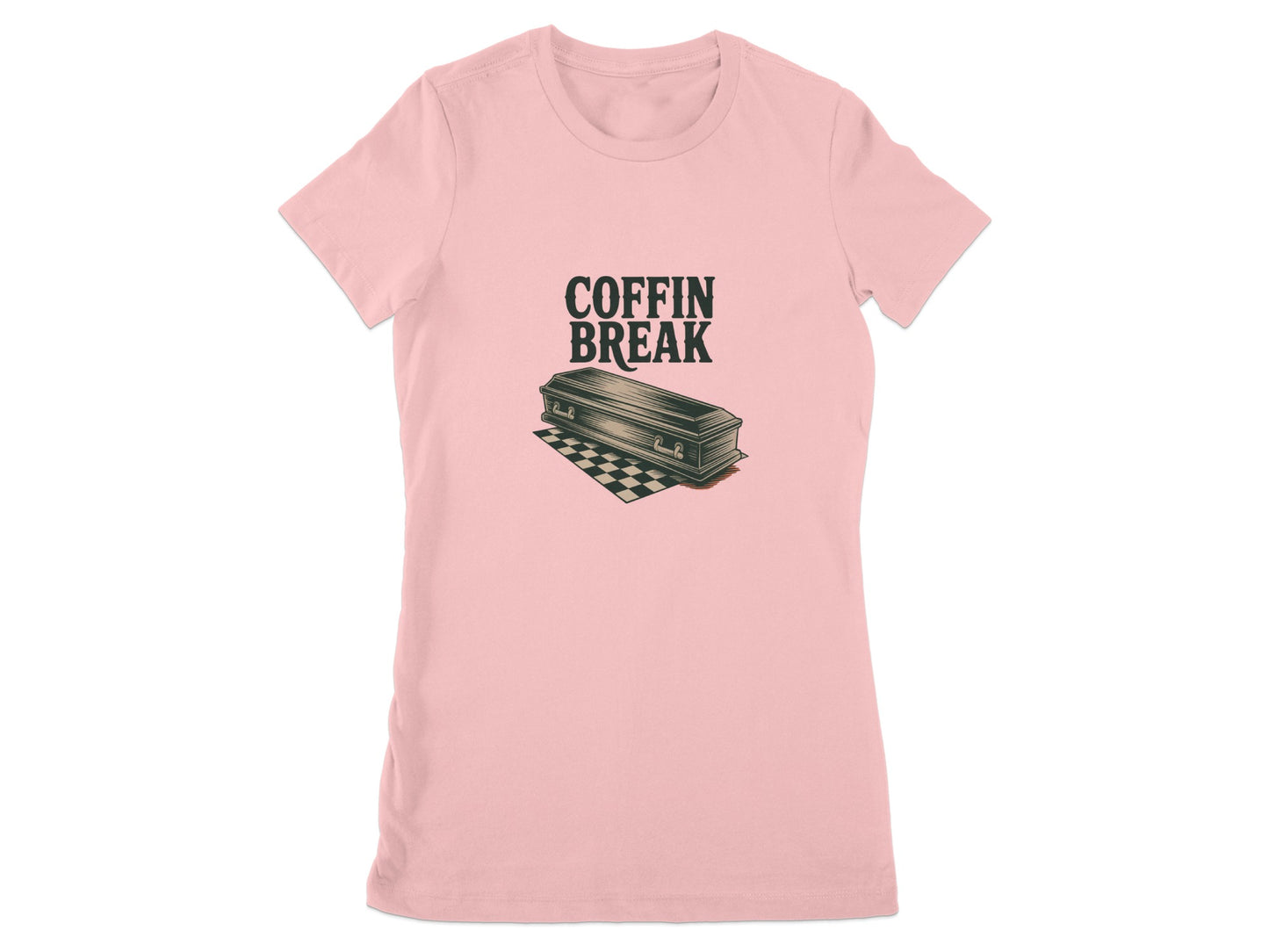 Coffin Break Graphic Tee Vintage Style Shirt product