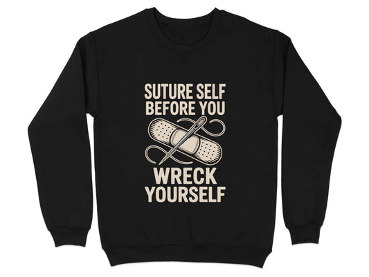 Suture Self Before You Wreck Yourself Sweater product type