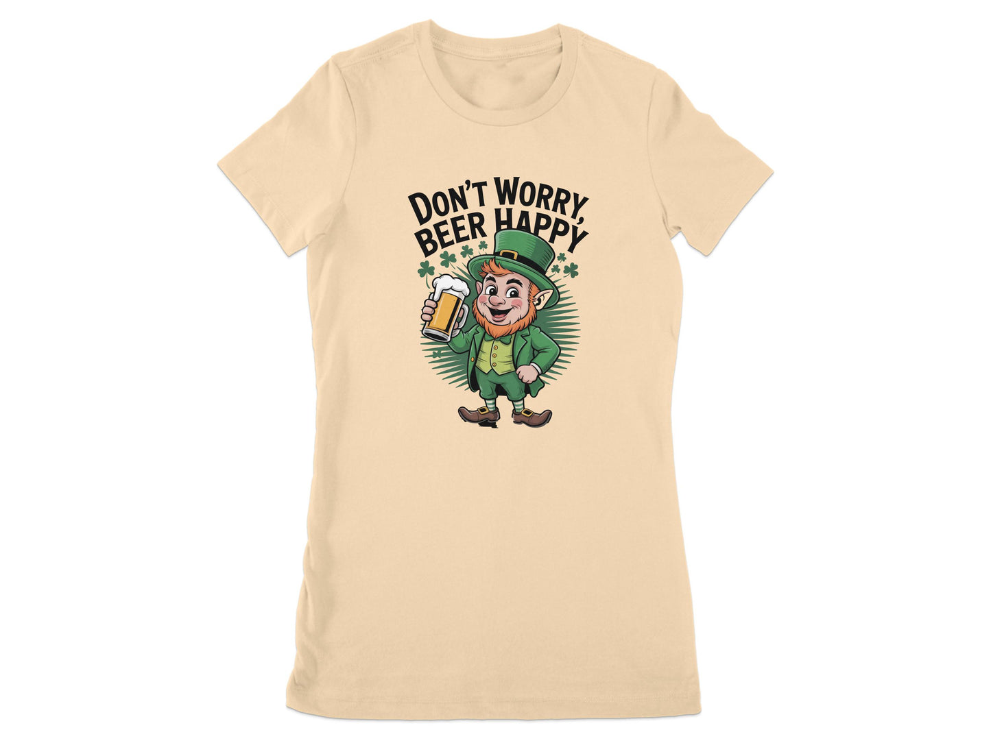 Don't Worry Beer Happy Graphic T-Shirt product