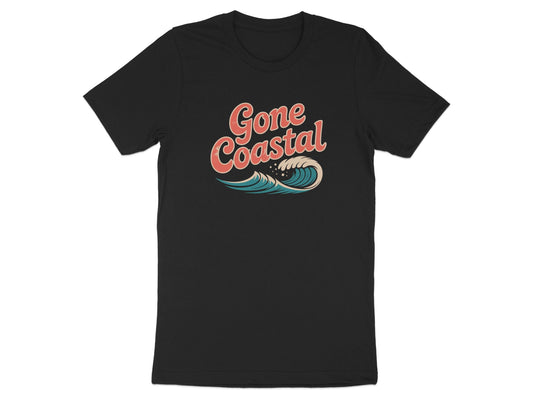 Gone Coastal Wave Graphic Printed T-Shirt product type