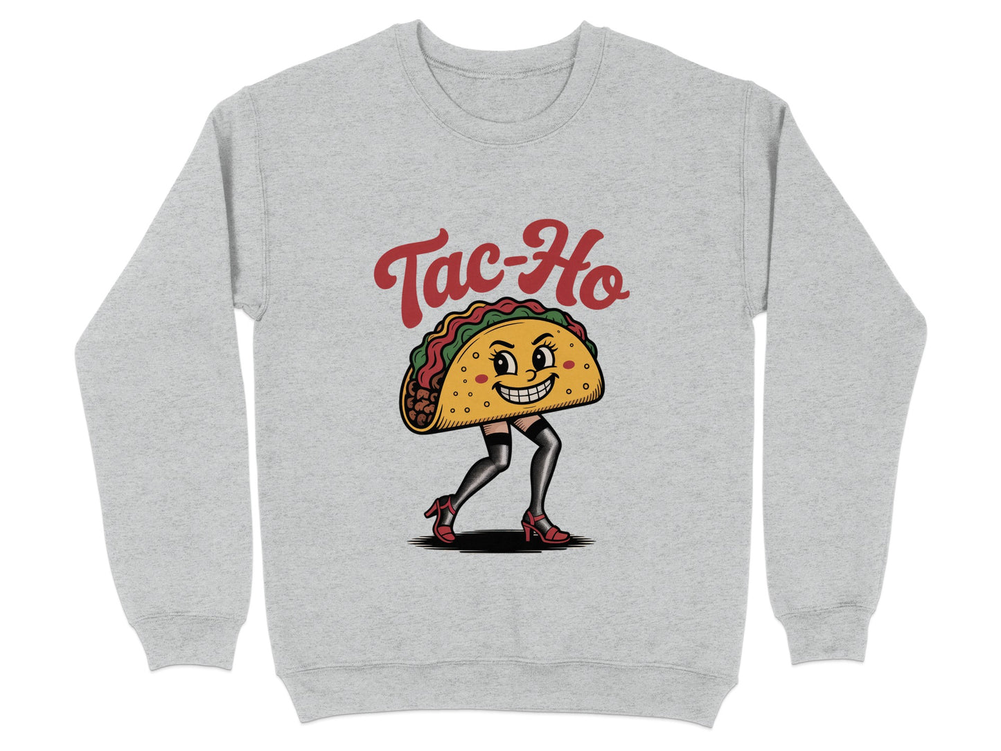 Tac-Ho Funny Taco Character Sweatshirt product