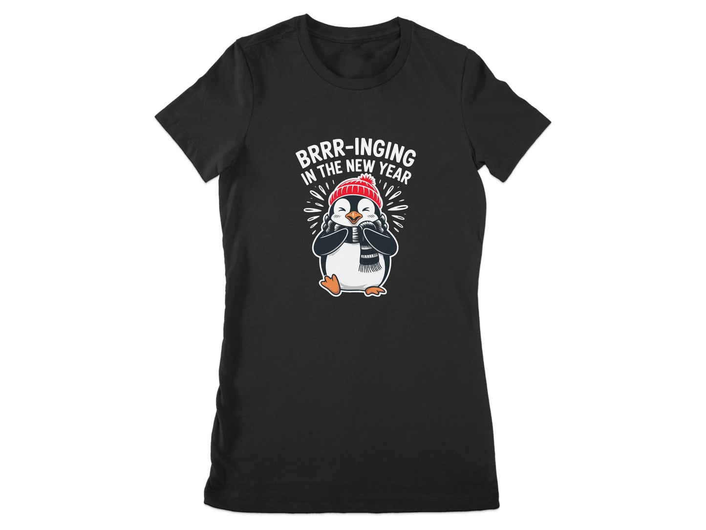 BRRR-INGING IN THE NEW YEAR Penguin Shirt product