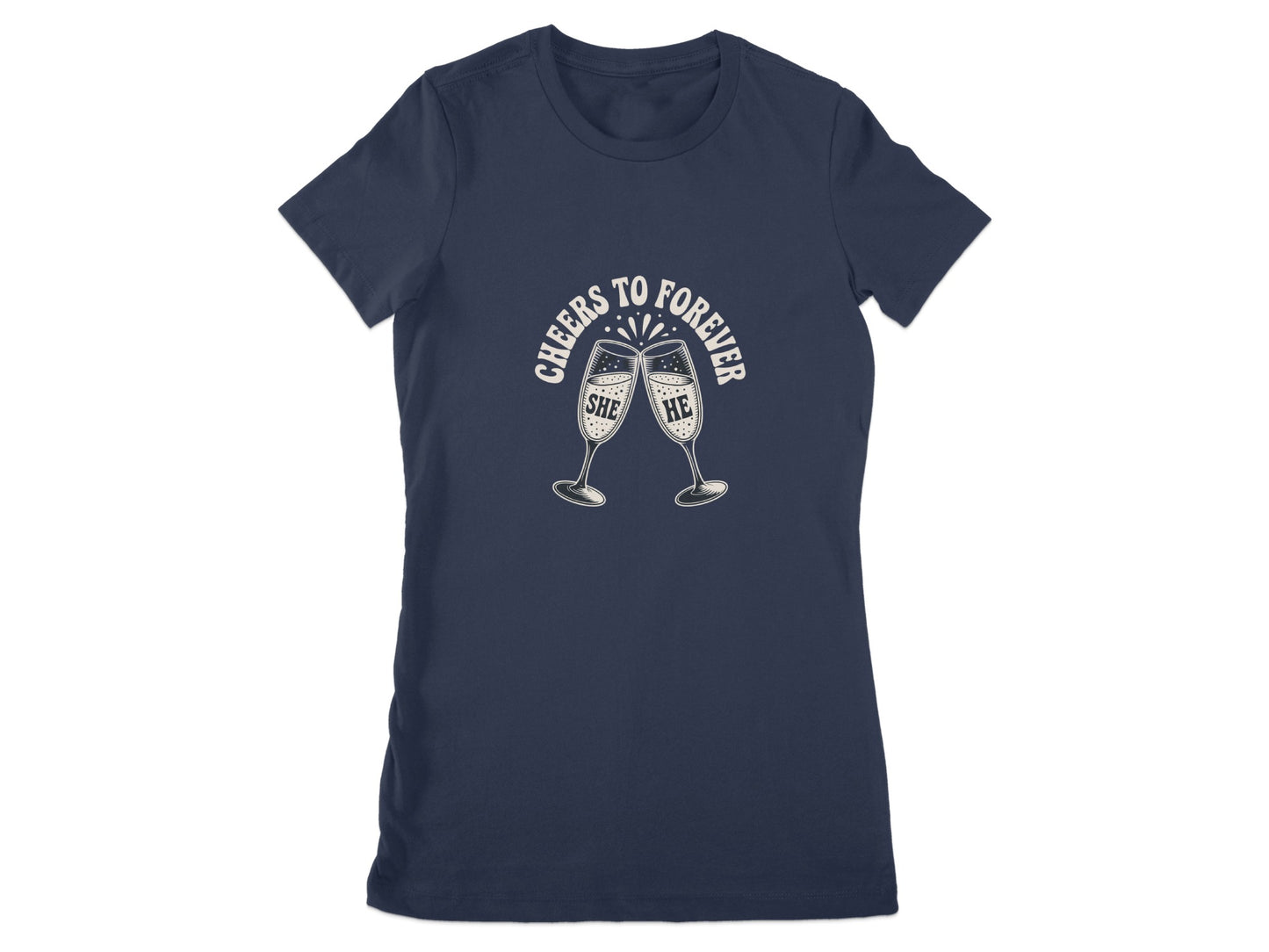Cheers to Forever Celebration Graphic T-Shirt product