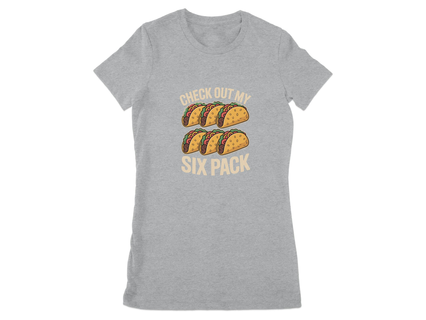 Check Out My Six Pack Taco Graphic T-Shirt product