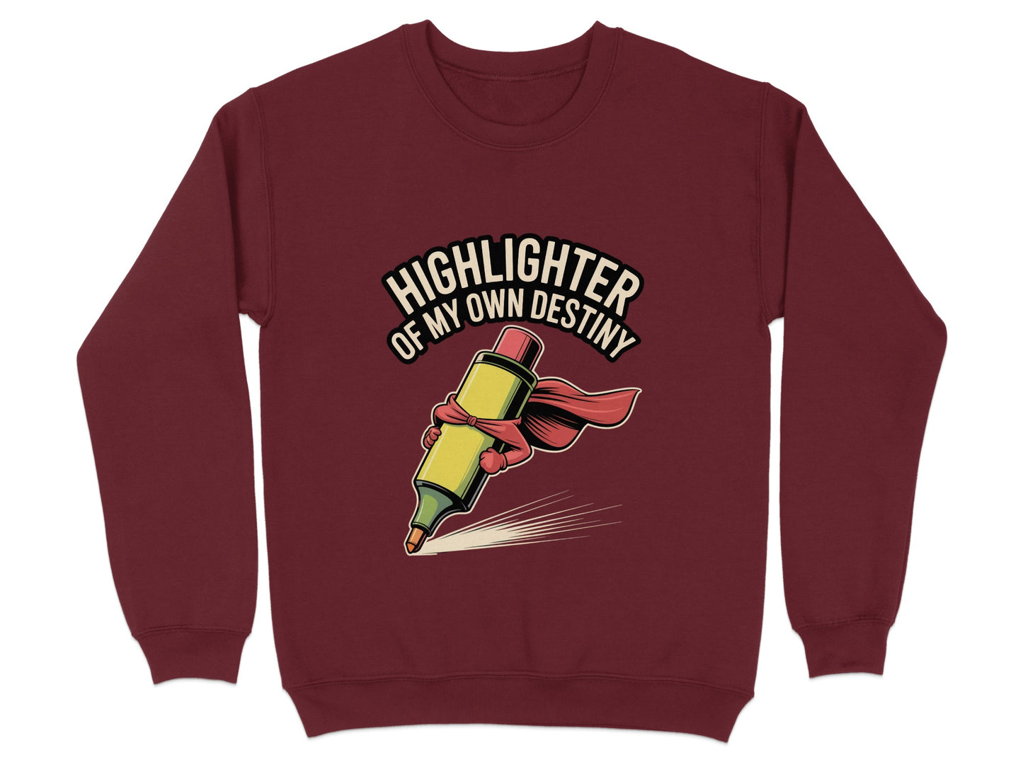 Highlighter of My Own Destiny Graphic Sweatshirt Product