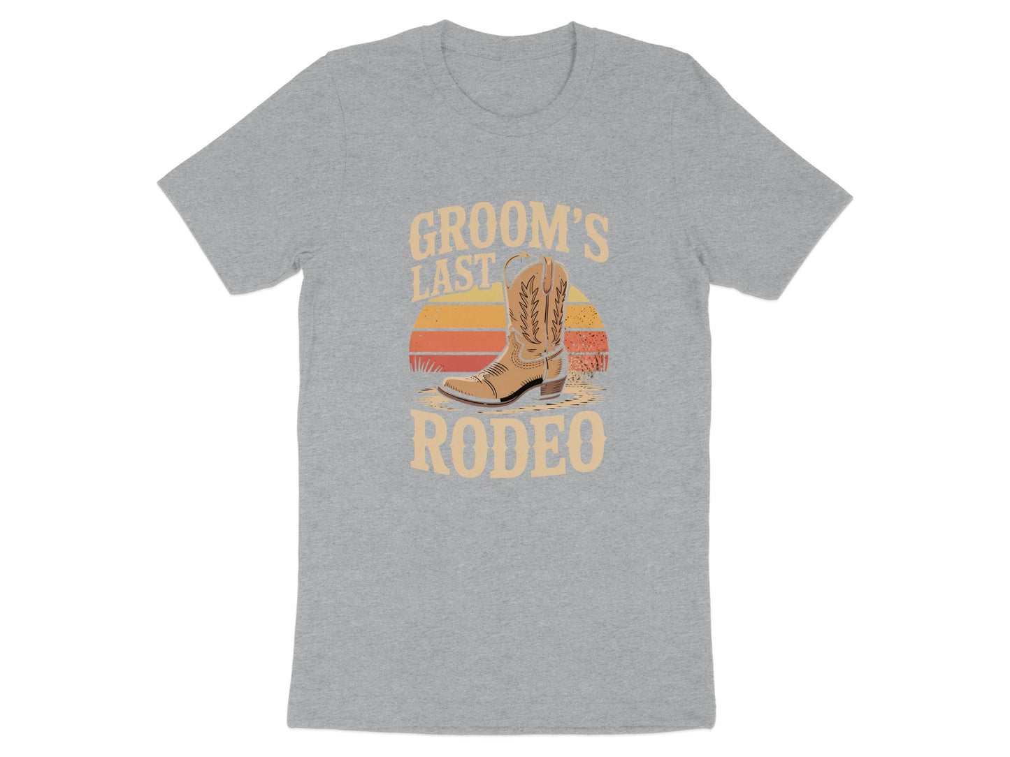 Groom's Last Rodeo Bachelor Party T-Shirt product