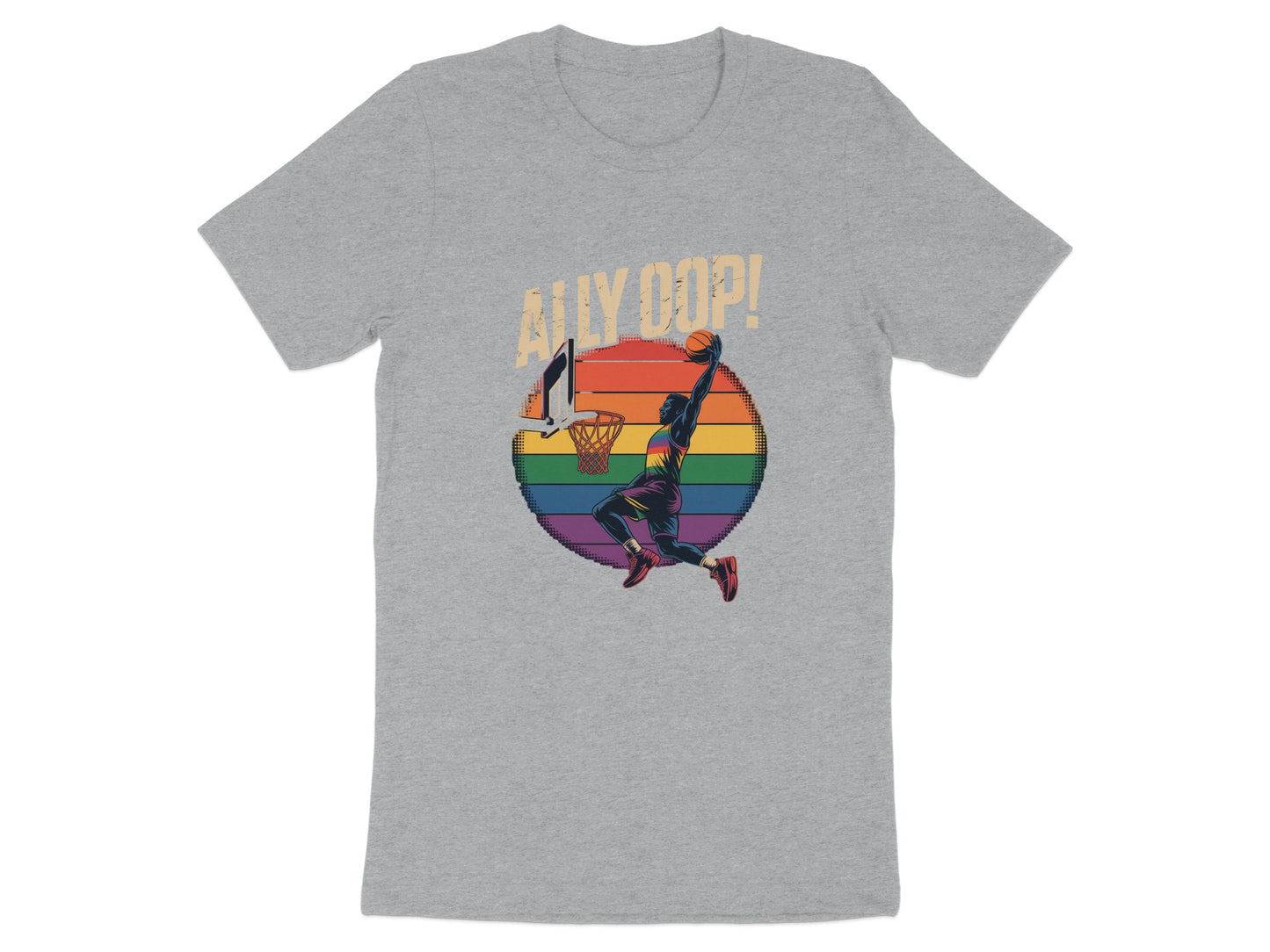 Vintage Style Retro Basketball Ally Oop T-Shirt product type