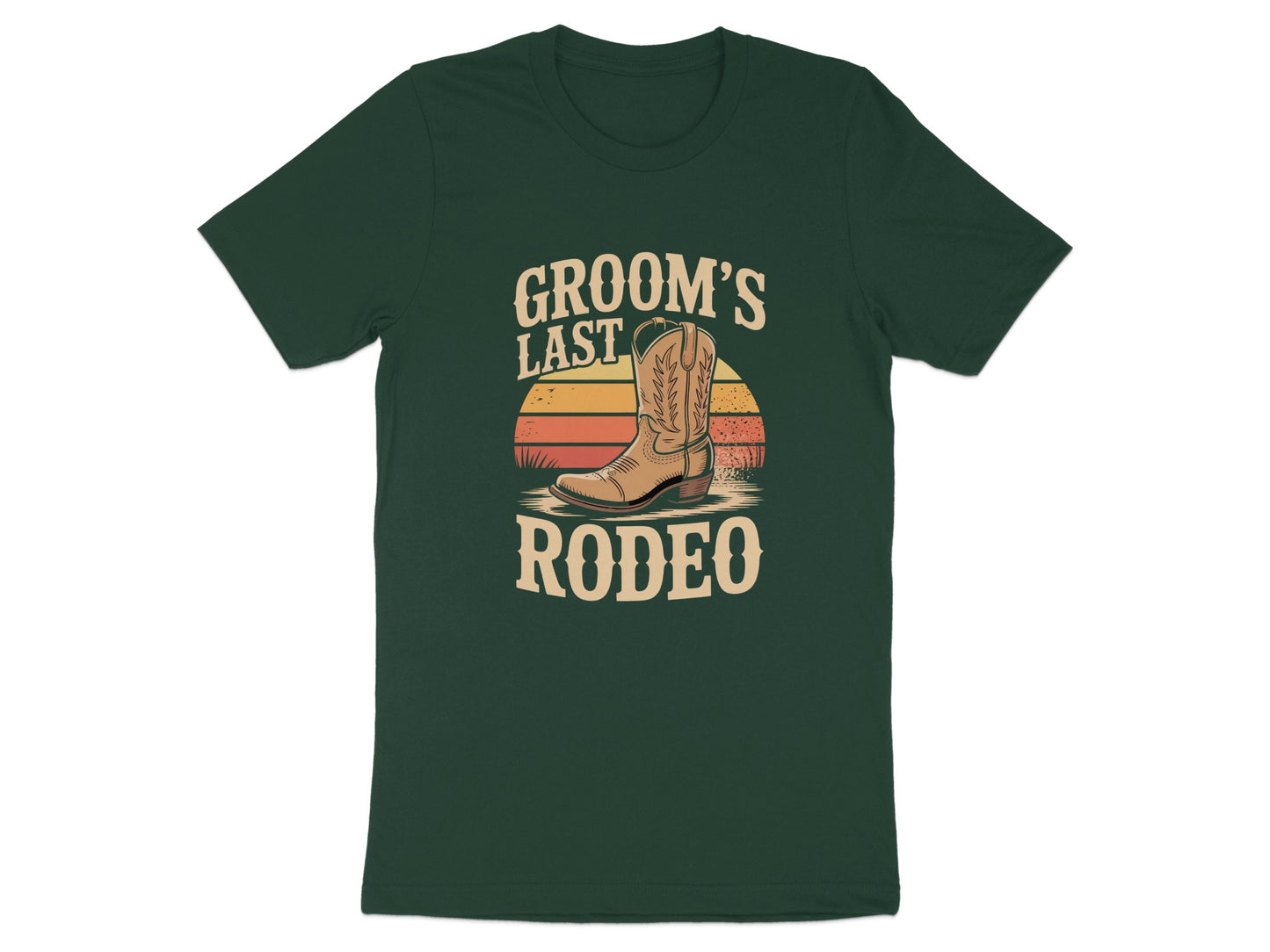 Groom's Last Rodeo Graphic Tees product type