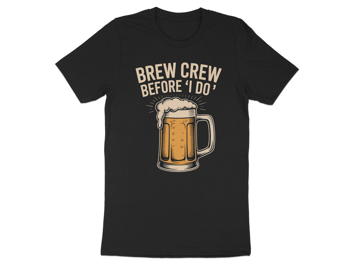 Brew Crew Before I Do Beer Mug Graphic T-Shirt product type
