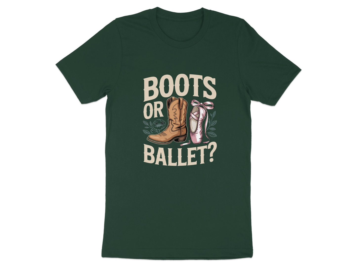 Boots or Ballet Graphic Tee product type