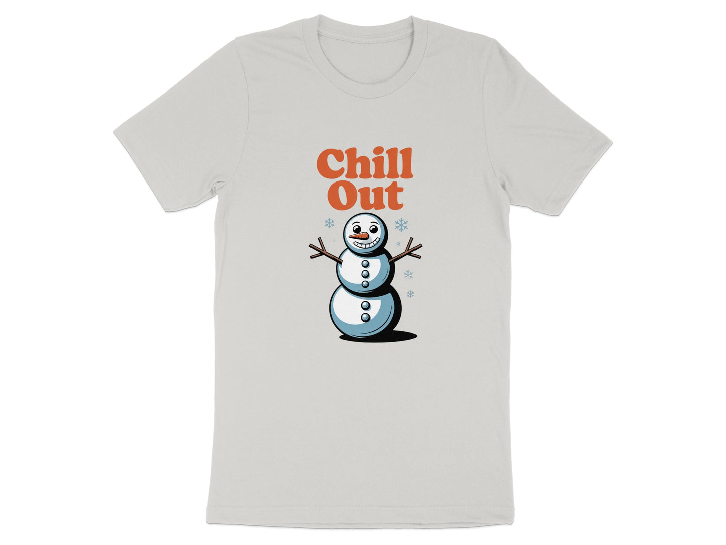 Chill Out Snowman Graphic T-shirt product type