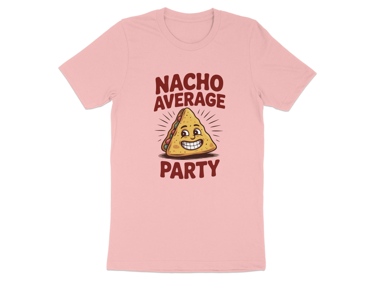 Nacho Average Party Fun Graphic Tee Shirt product type