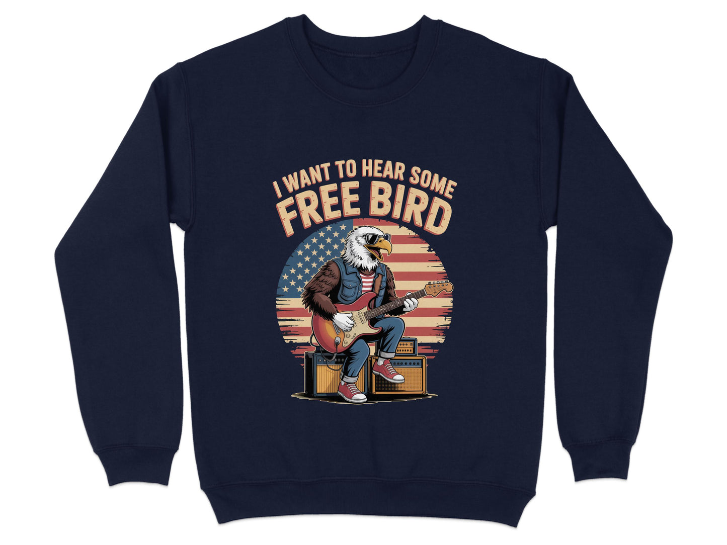 I Want To Hear Some Free Bird Graphic Sweatshirt product