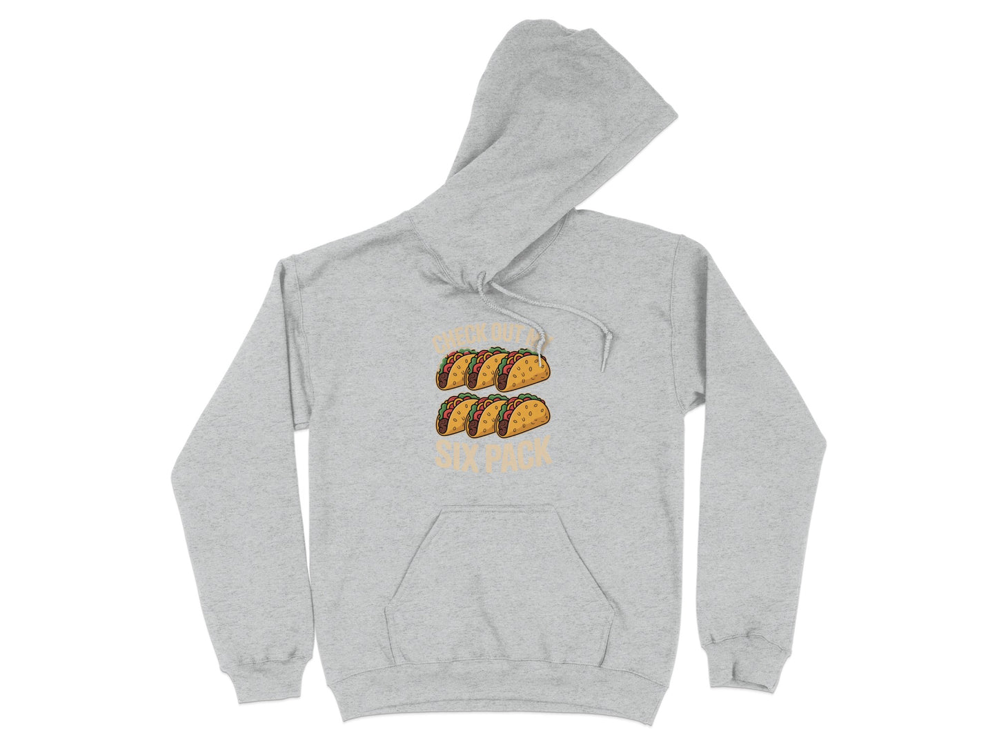 Funny Taco Six Pack Printed Hooded Sweatshirt product