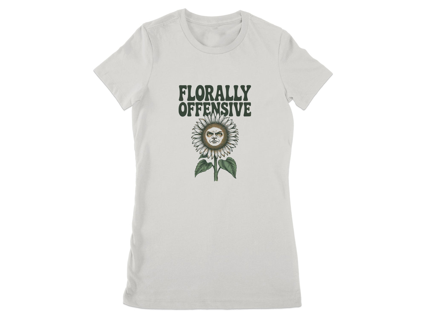Florally Offensive Sunflower Graphic Tee product type