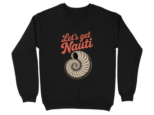 Let's Get Nauti Nautilus Print Sweatshirt product