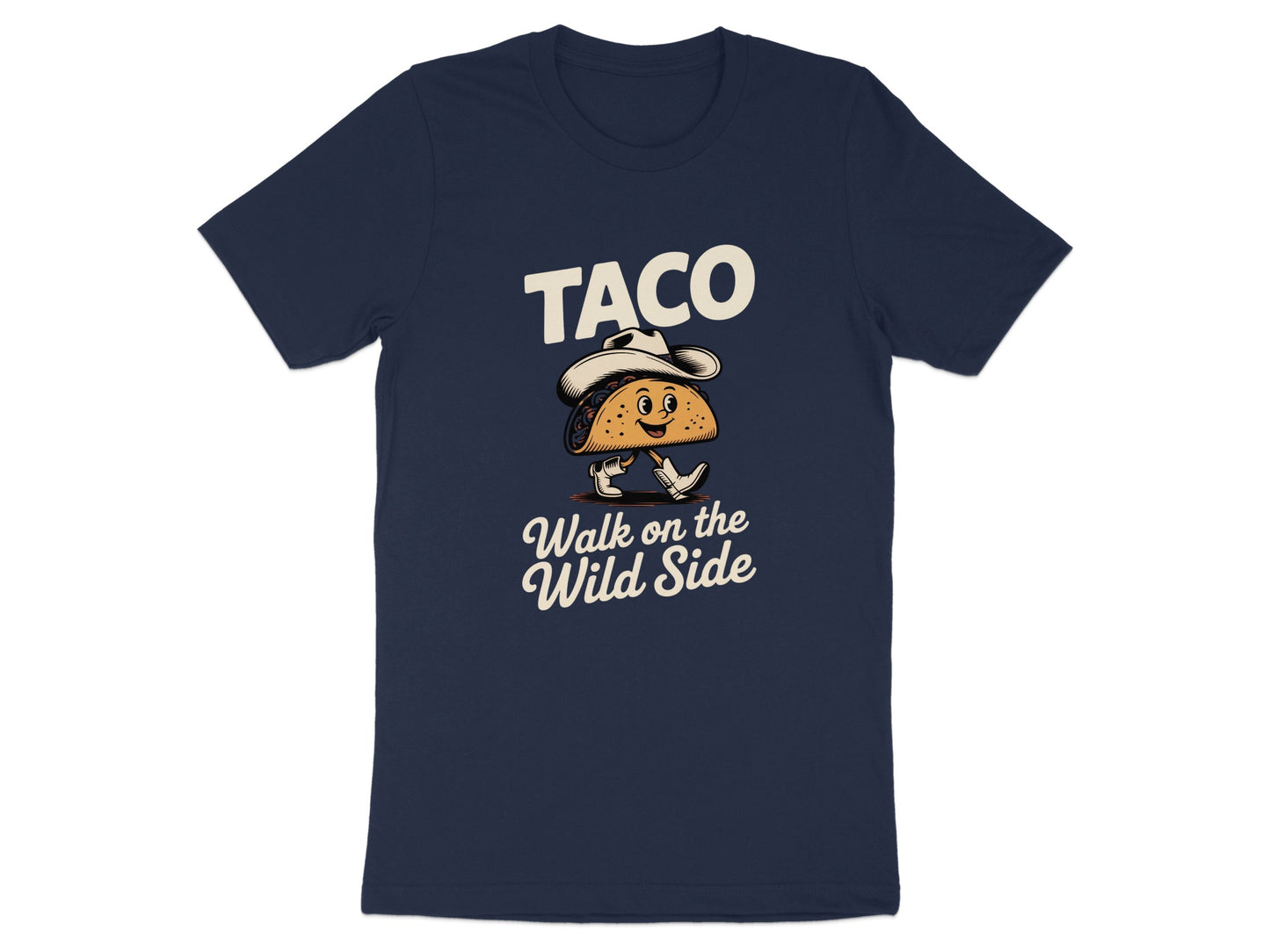 Taco Walk on the Wild Side Design T-Shirt product type