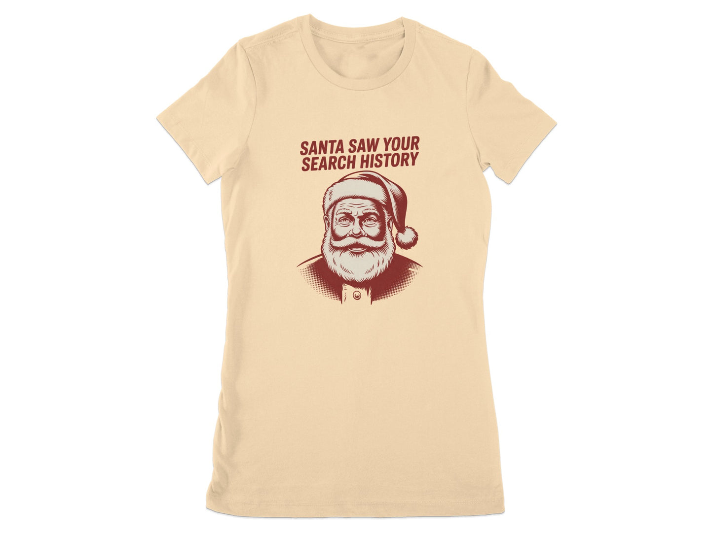 Santa Saw Your Search History T-shirt product
