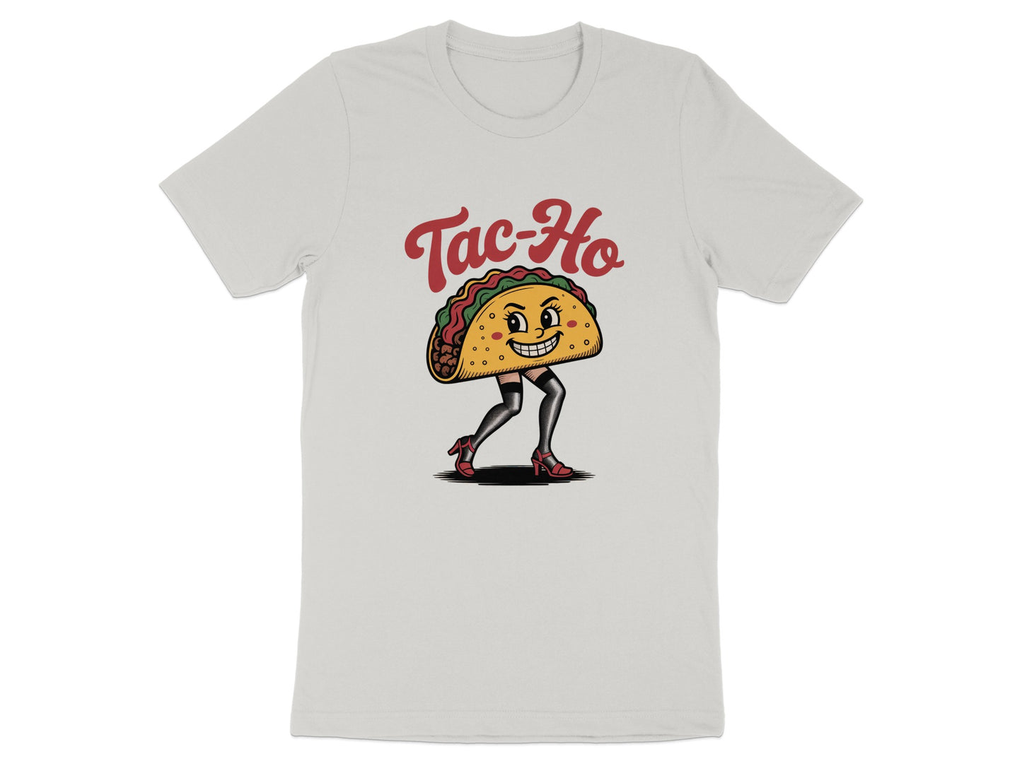 Tac-Ho Cute Walking Taco Design T-Shirt product