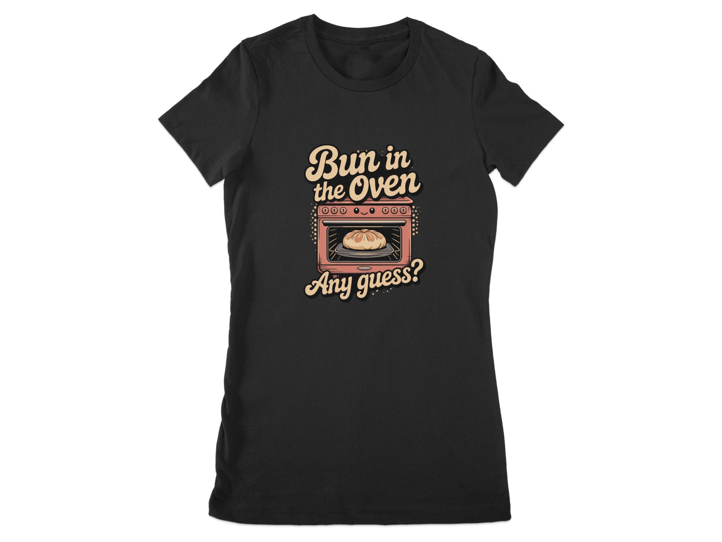 Bun in the Oven Any Guess Graphic T-Shirt product