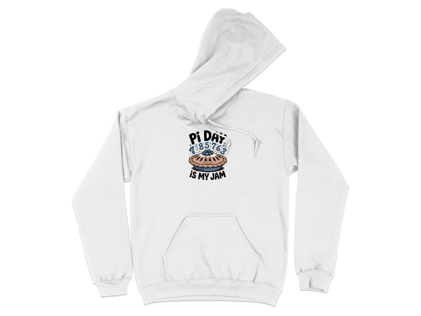 Pi Day Is My Jam Hoodie Geeky Math Graphic hoodie