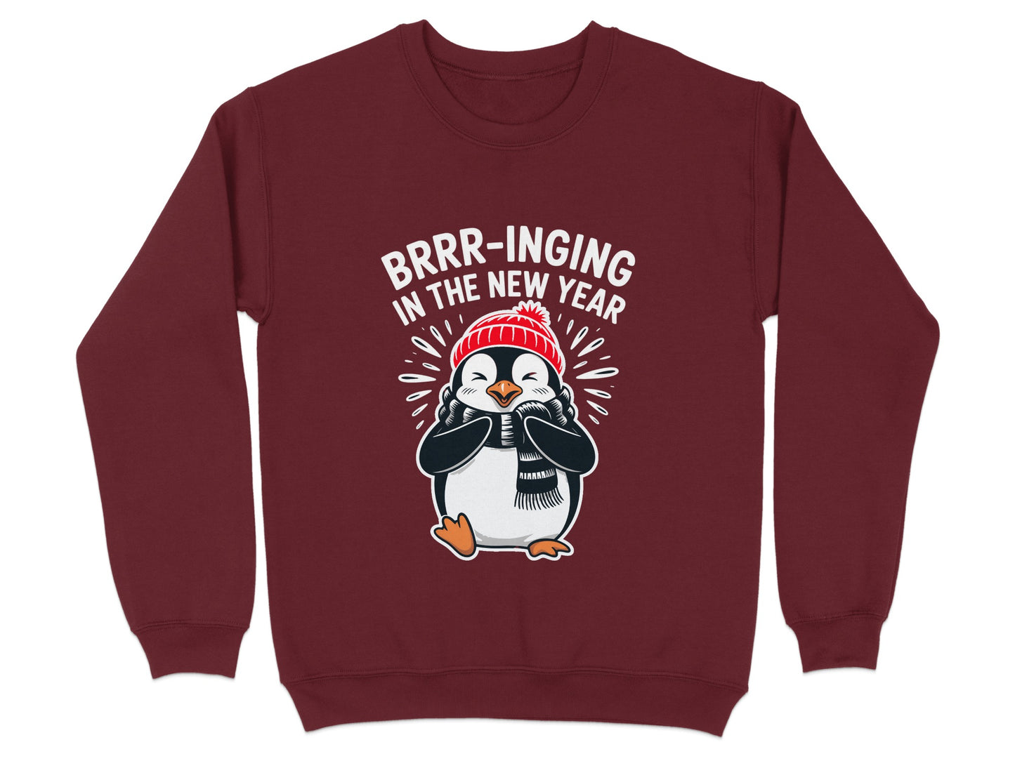 BRRR-inging In the New Year Penguin Sweater product type