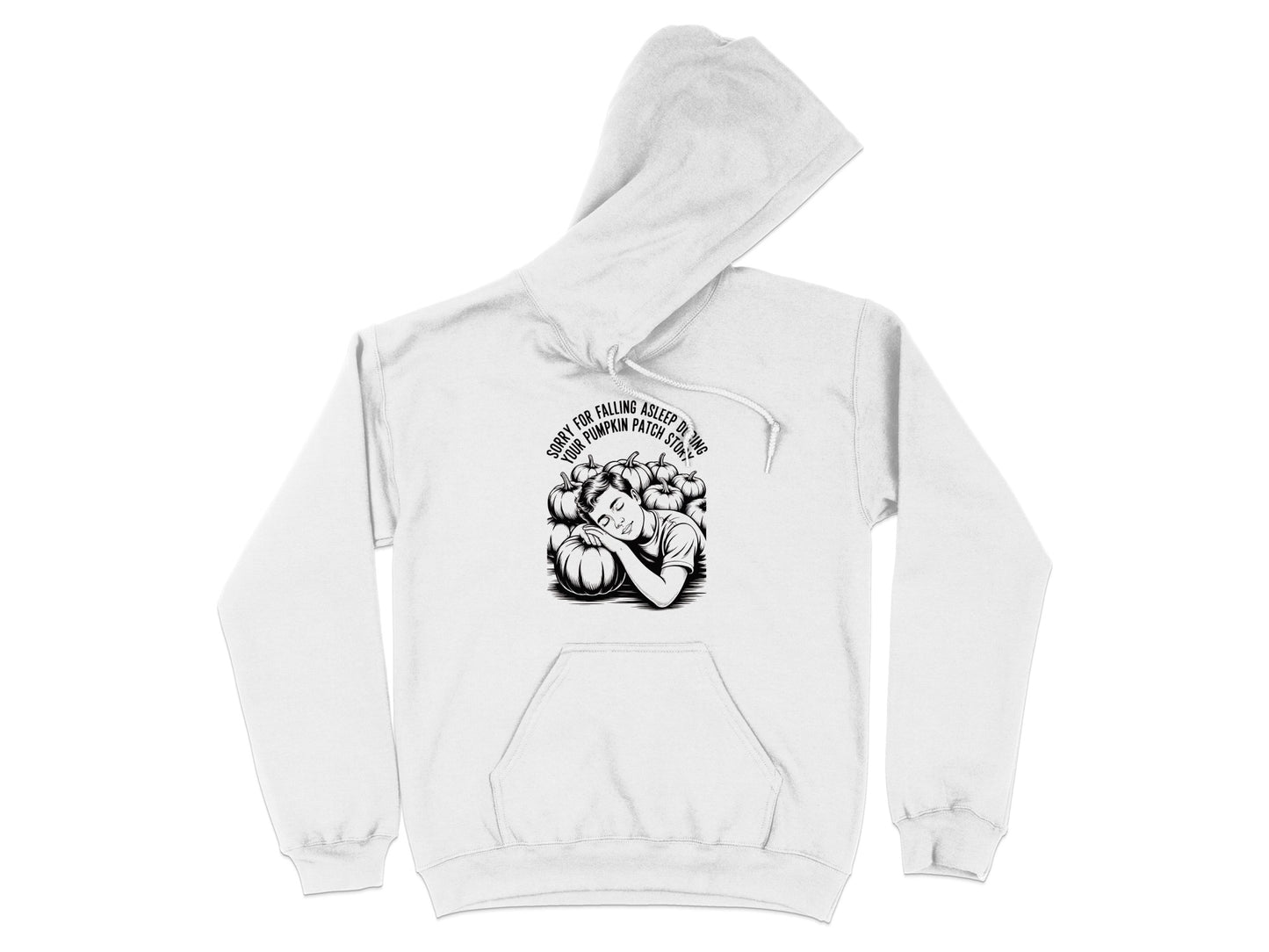 Sleeping Fall Season Vibes Graphic Hoodie product