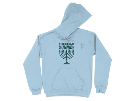 Straight Outta Shammash Menorah Hoodie product