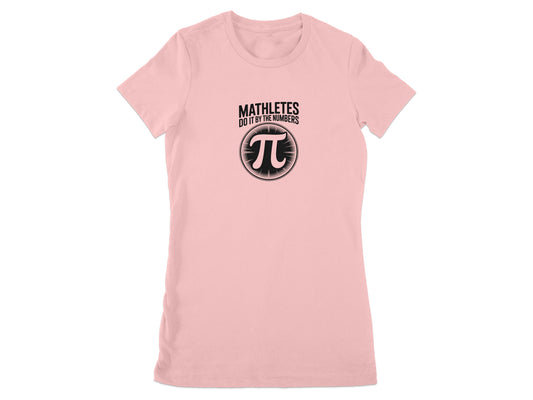 Mathletes Do It By The Numbers Pi Symbol T-shirt product type