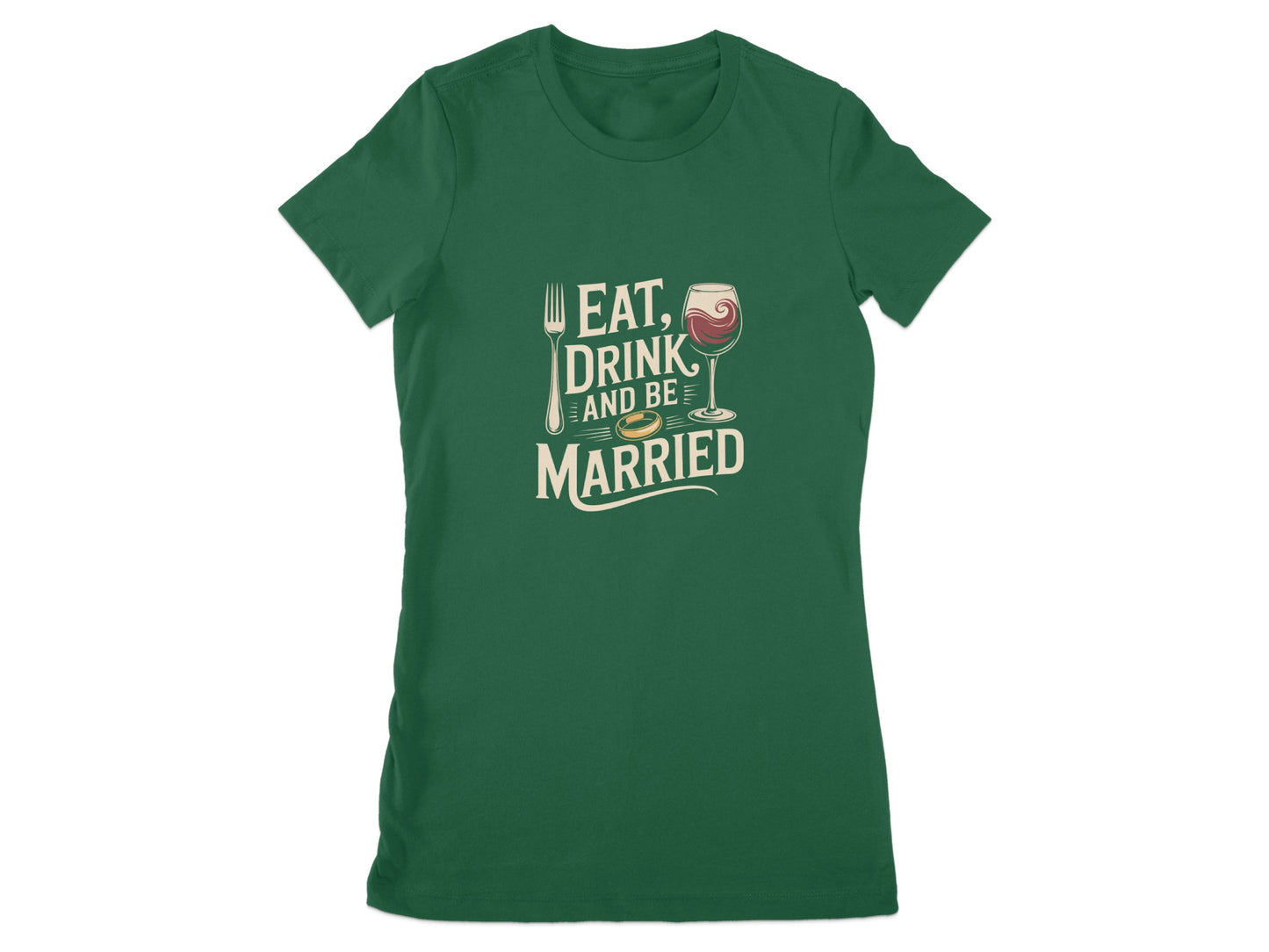 Eat Drink and Be Married Graphic T-shirt product