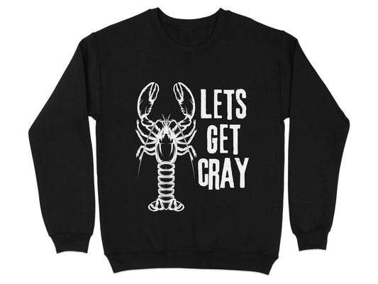 Lets Get Cray Lobster Graphic Sweatshirt product type