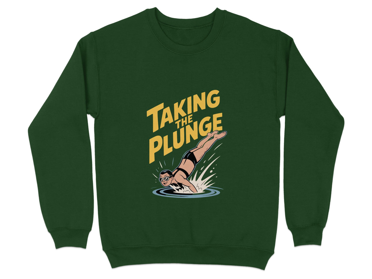 Taking the Plunge Diving Sweatshirt product type