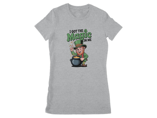 I Got The Magic In Me Leprechaun Graphic T-Shirt Product