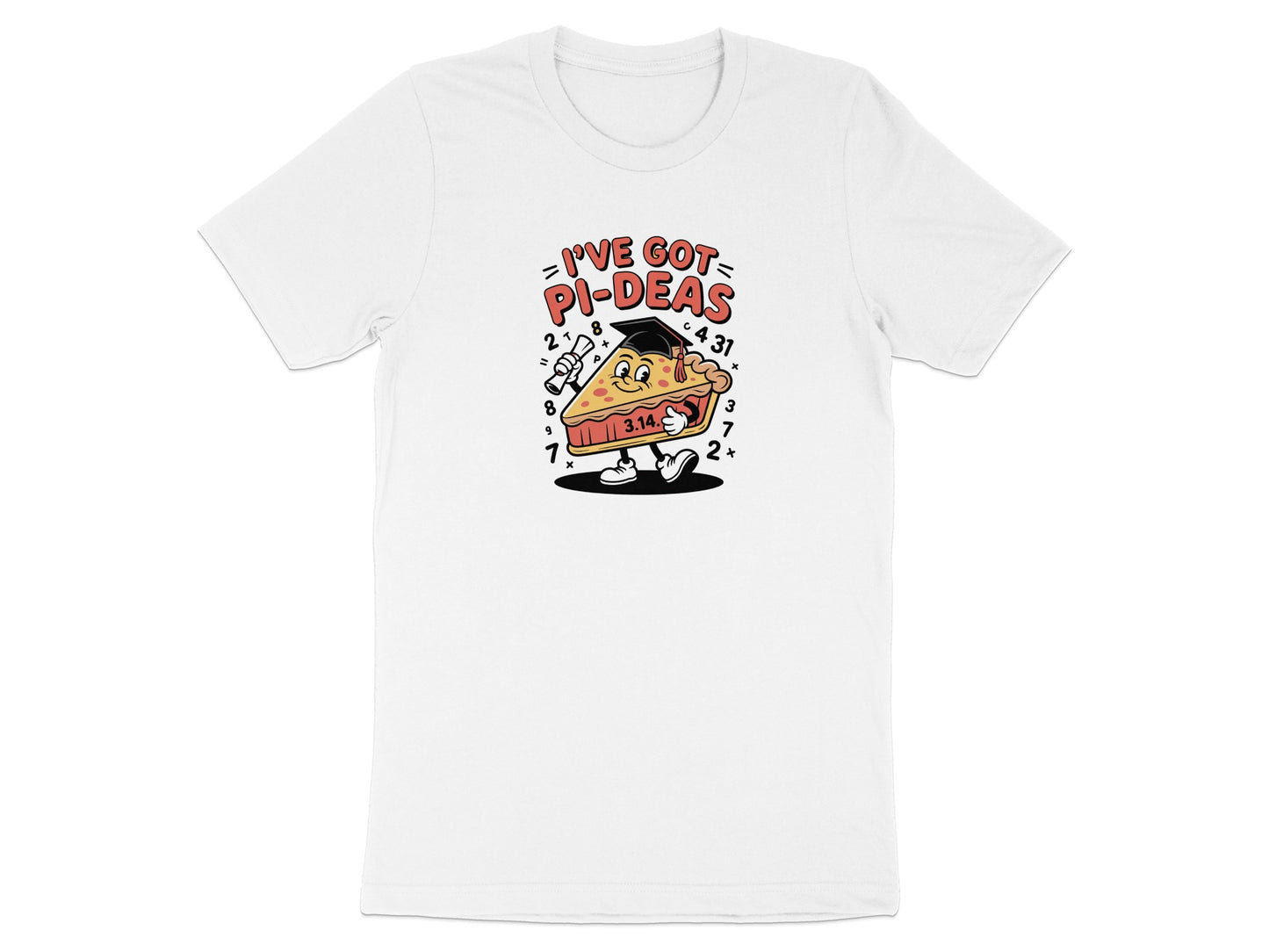 I've Got Pi-deas Fun Math Graphic Tee product