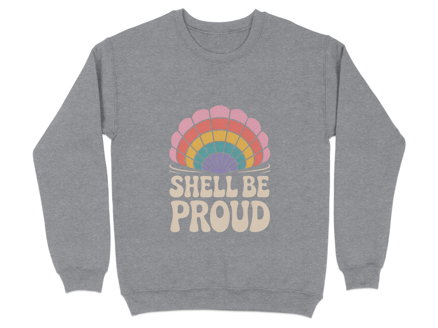 Shell Be Proud Colorful Graphic Sweatshirt product