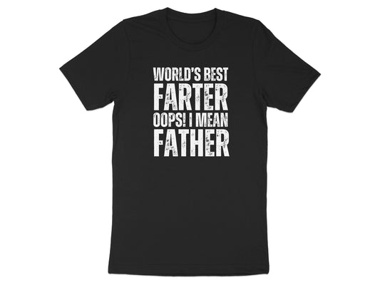 World's Best Farter Oops I Mean Father T-shirt product type