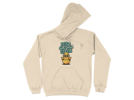 Zero Clucks Given Hatching Chick Hoodie product