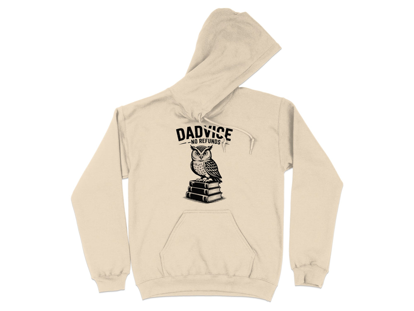 Dadvice No Refunds Owl Graphic Hoodie product
