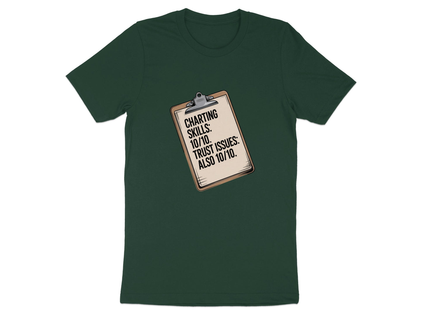 Charting Skills Trust Issues 1010 Funny Shirt product