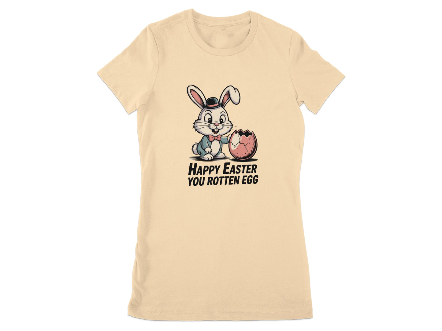 Happy Easter You Rotten Egg Bunny Graphic T shirt product