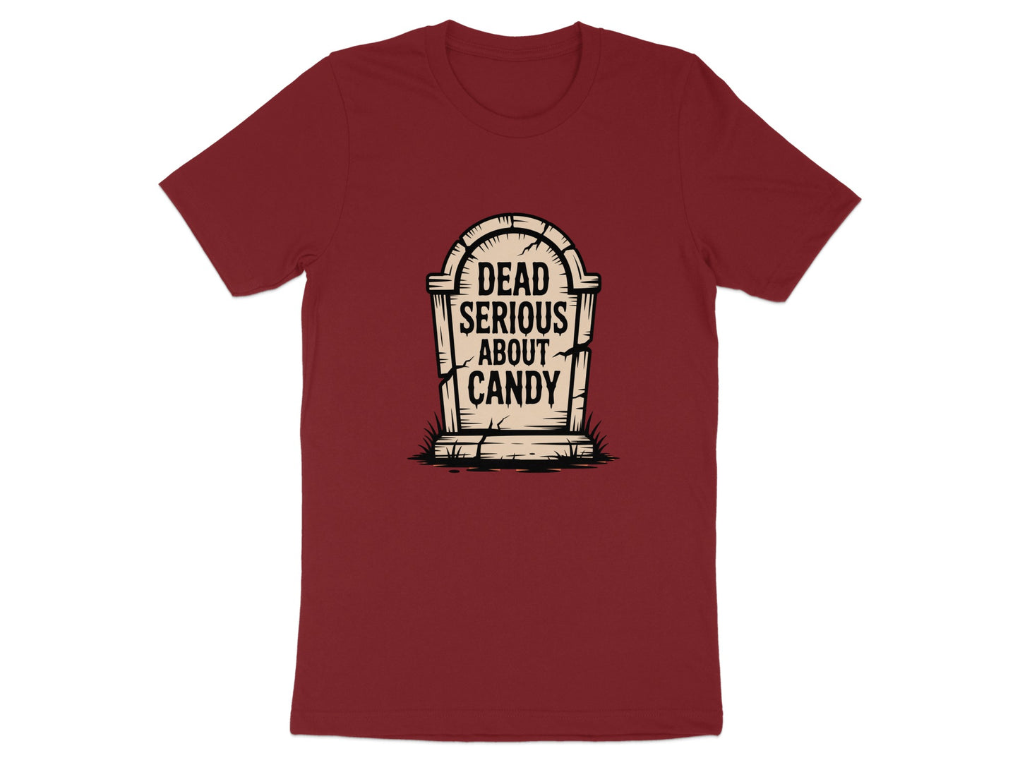Dead Serious About Candy Halloween Novelty T-shirt Product