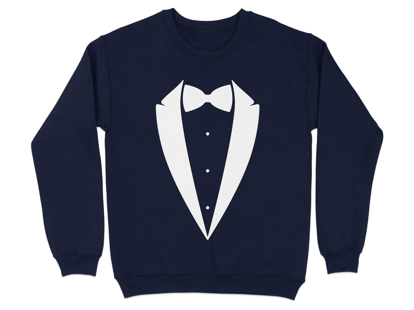 Stylish Tuxedo Print Long Sleeve Shirt Fashion product type