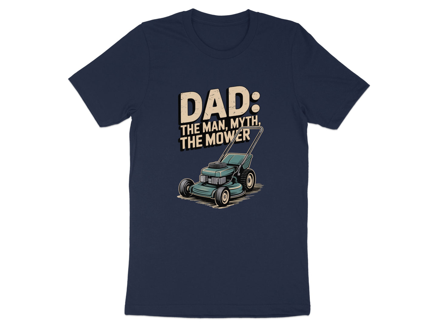 Dad The Man Myth The Mower Graphic Tee product