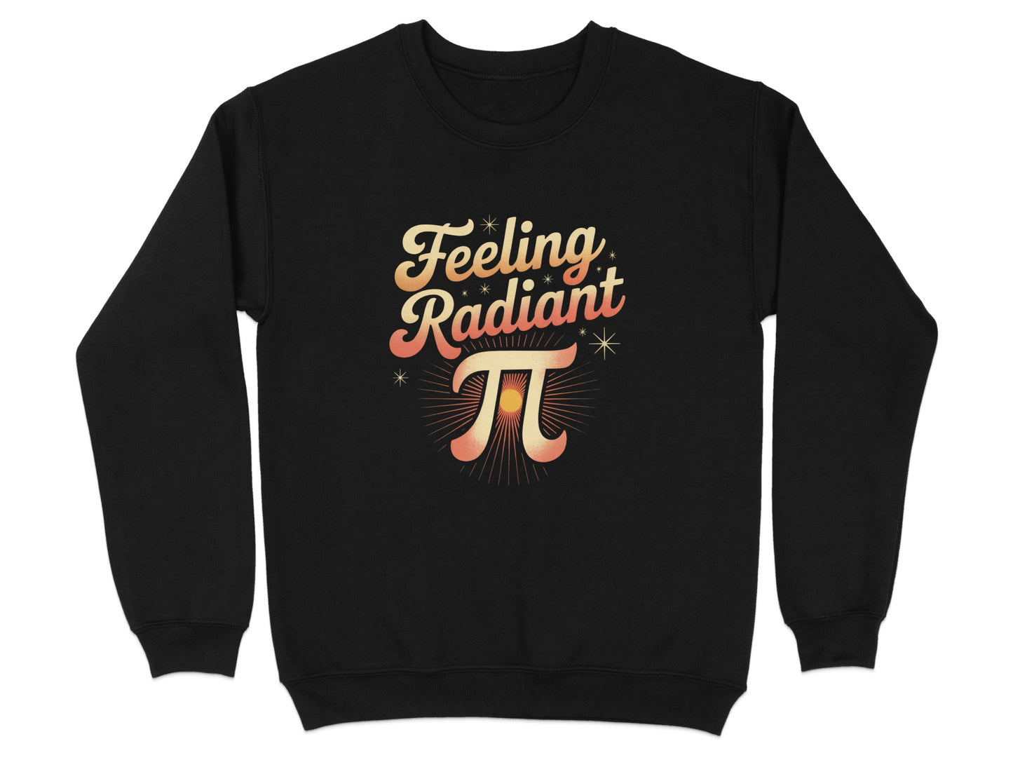 Feeling Radiant Pi Symbol Print Sweatshirt product