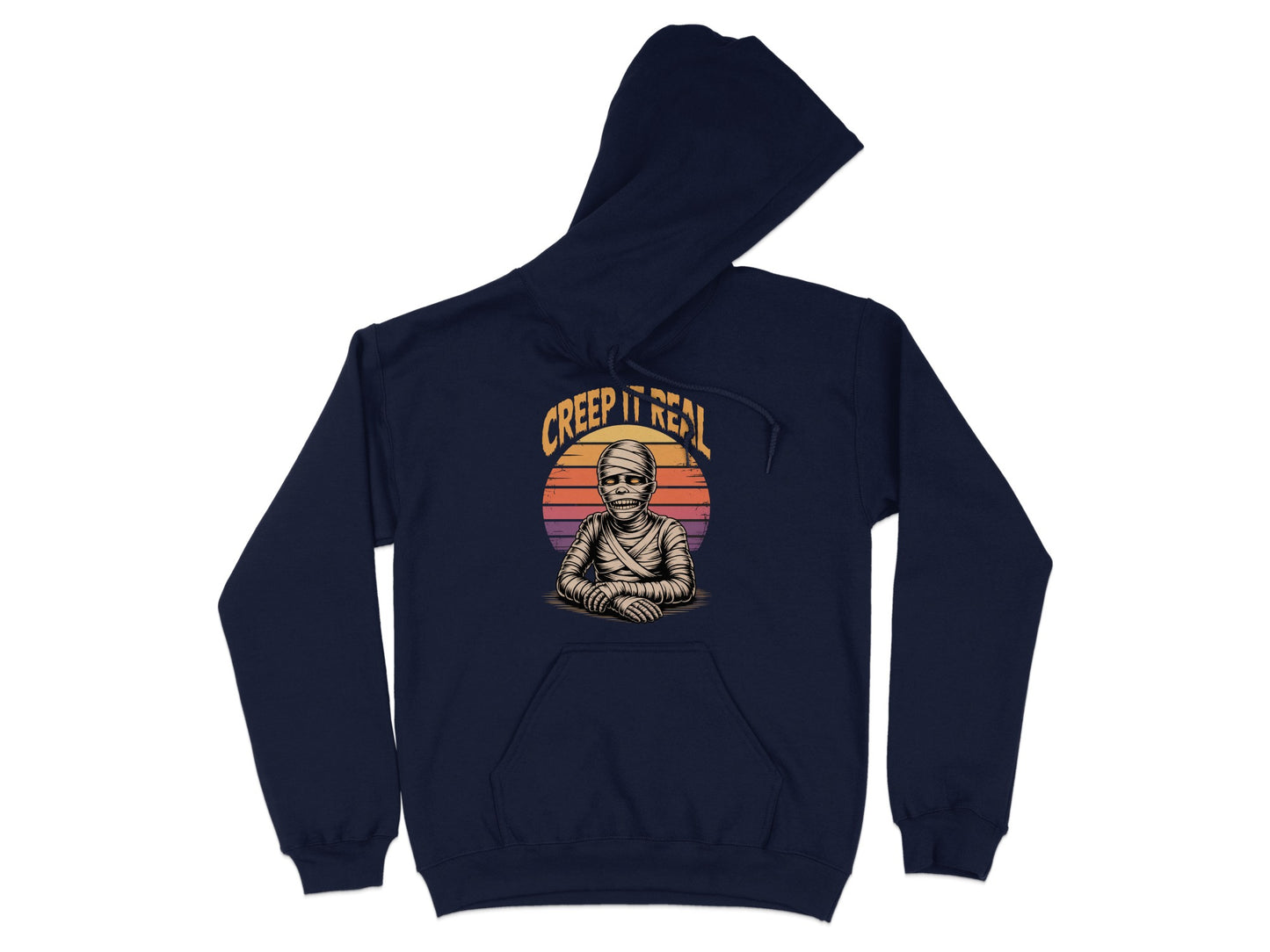 Creep It Real Mummy Sunset Design Hoodie product